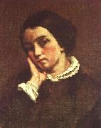 Gustave Courbet Juliette Courbet oil on canvas